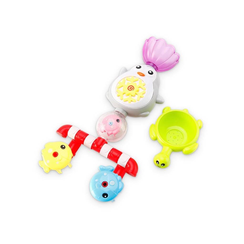 Penguin & Fish Bathing Toy Baby & Toddler Toys Penguin & Fish Bathing Toy Baby & Toddler Toys