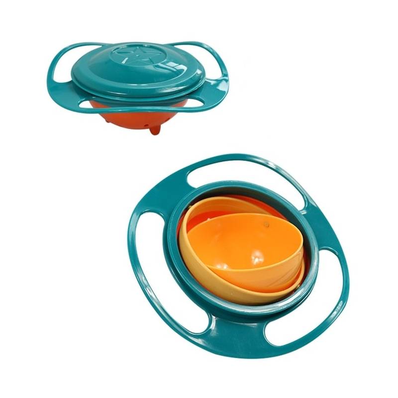 360-Degree Rotating Baby Bowl Feeding 