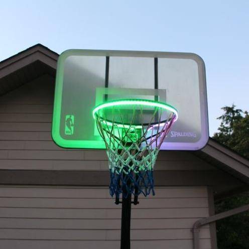 Basketball Hoop LED Strip Light Activity & Entertainment Basketball Hoop LED Strip Light Activity & Entertainment