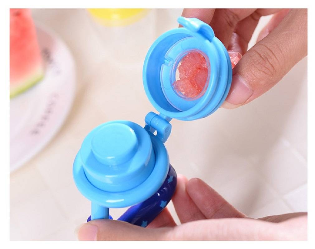 Fruit Feeder Pacifier Feeding Set : Blue 3pcs (S,M,L)|Pink 3pcs (S,M,L) Fruit Feeder Pacifier Feeding