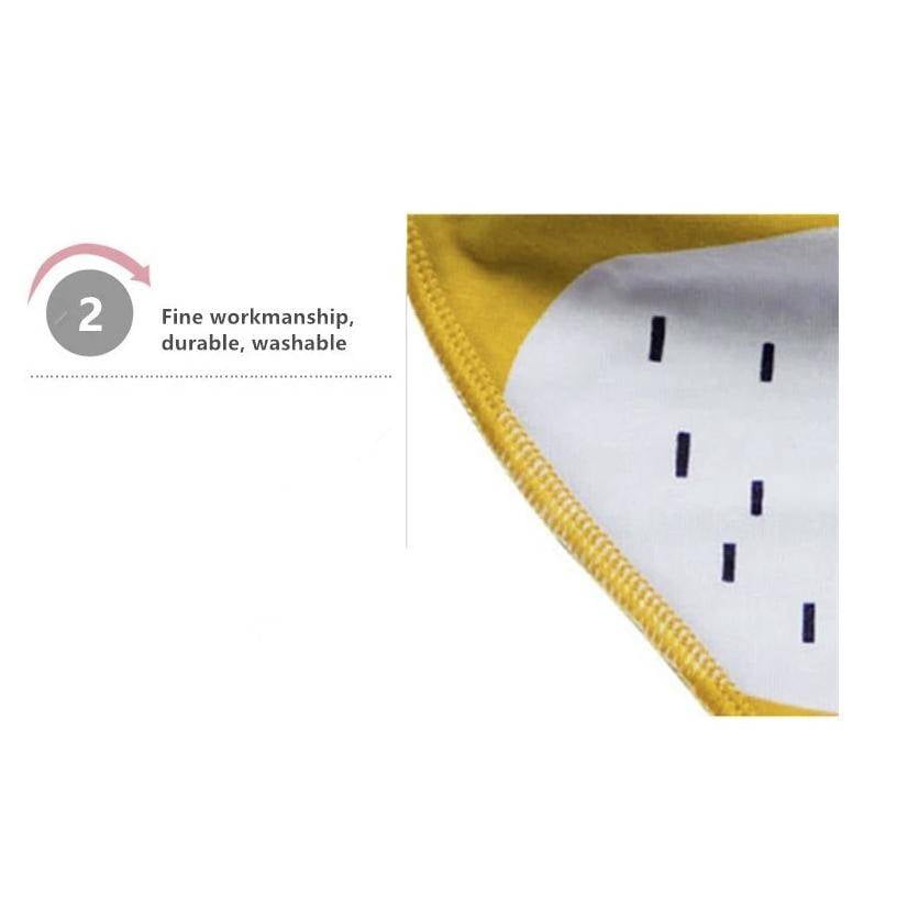 Cotton Baby Bibs with Pacifier Holder Baby Care Best Sellers Color : Beige|Pink|Yellow|Green|Gray Cotton Baby Bibs with Pacifier Holder Baby Care Best Sellers