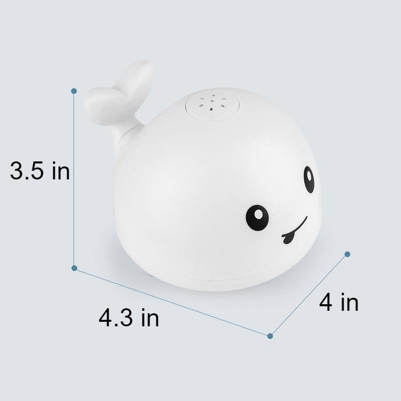 Bathtub Whale Toy Baby & Toddler Toys Nursery & Bath Color : Gray|White Bathtub Whale Toy Baby & Toddler Toys Nursery & Bath