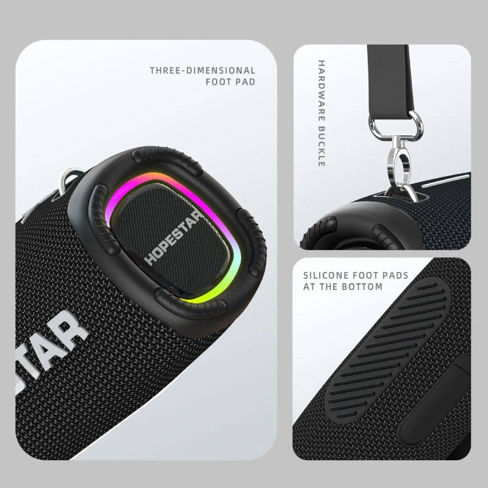 100W Portable Outdoor Bluetooth Speaker with 3D Stereo, Subwoofer, and Wireless Microphone Teens’ Must-Haves Color : Black|Blue|Green Camouflage 100W Portable Outdoor Bluetooth Speaker with 3D Stereo, Subwoofer, and Wireless Microphone Teens' Must-Haves