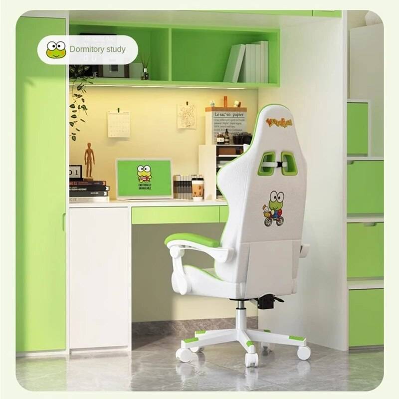 2024 Ultimate Ergonomic E-Sports Gaming Chair Kids’ Room Color : Green 2024 Ultimate Ergonomic E-Sports Gaming Chair Kids' Room