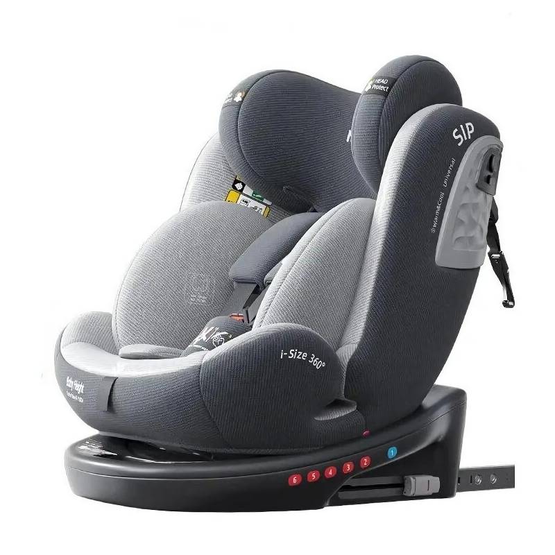 360° Rotatable Child Safety Car Seat Baby Travel Gear Color: Grey 360° Rotatable Child Safety Car Seat Baby Travel Gear Color: Grey