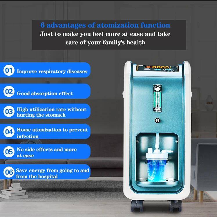 Adjustable 220V Oxygen Generator & Air Purifier with Atomizer Baby Care Plug Type : US|EU|UK Adjustable 220V Oxygen Generator & Air Purifier with Atomizer Baby Care