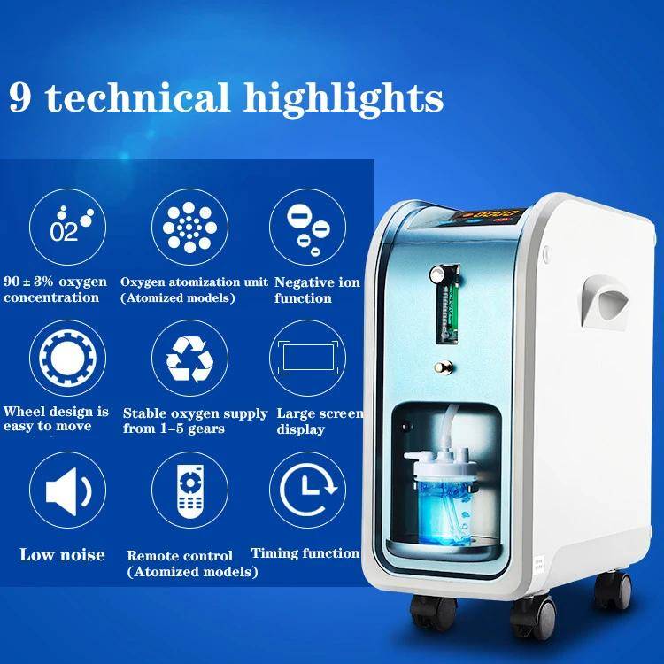 Adjustable 220V Oxygen Generator & Air Purifier with Atomizer Baby Care Plug Type : US|EU|UK Adjustable 220V Oxygen Generator & Air Purifier with Atomizer Baby Care