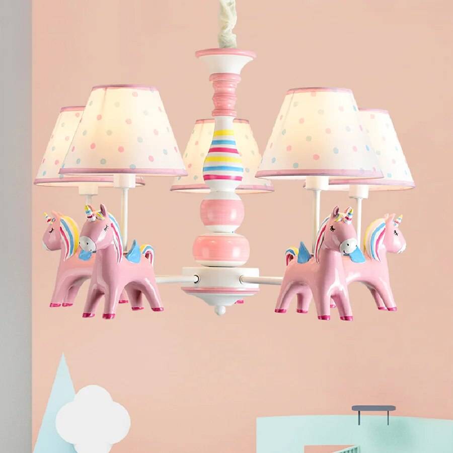 Art Deco LED Chandelier – Modern Flush Mount Ceiling Lamp for Kids’ Bedroom & Living Room Kids’ Room Lampshade Color : Blue|Pink Art Deco LED Chandelier - Modern Flush Mount Ceiling Lamp for Kids' Bedroom & Living Room Kids' Room