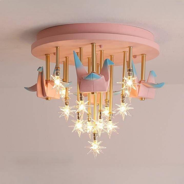 Charming Merry-Go-Round LED Bedroom Light – Perfect for Kids’ Rooms Kids’ Room Model : Pink horse|Blue horse|Pink crane|Blue crane|Blue 10 heads|Pink 10 heads Charming Merry-Go-Round LED Bedroom Light - Perfect for Kids' Rooms Kids' Room