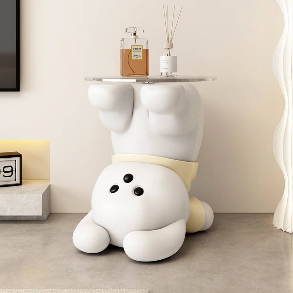 Chic Nordic Dog Coffee Table Kids’ Room Color : Blue|Yellow Chic Nordic Dog Coffee Table Kids' Room