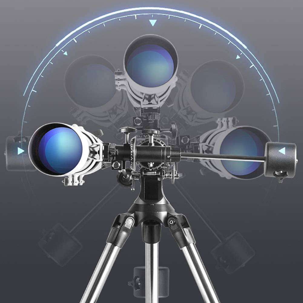 Deluxe 80DX Astronomical Telescope with EQ2 Mount & Steel Tripod – High Power Stargazing Scope STEM & Learning Deluxe 80DX Astronomical Telescope with EQ2 Mount & Steel Tripod - High Power Stargazing Scope STEM & Learning
