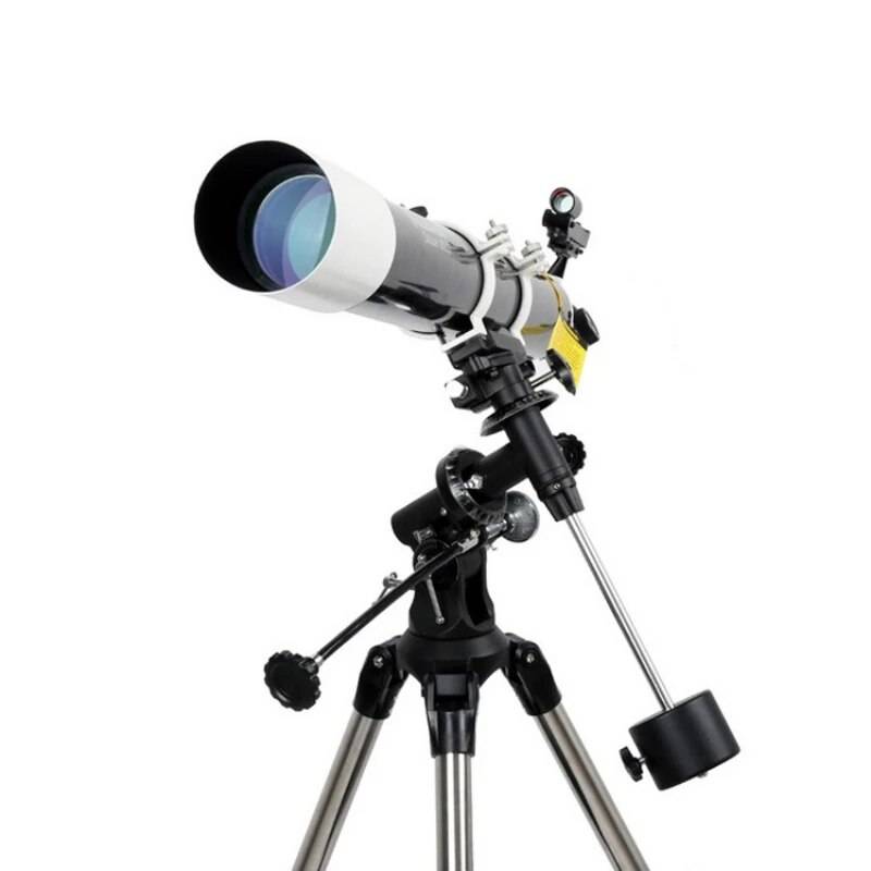 Deluxe 80DX Astronomical Telescope with EQ2 Mount & Steel Tripod – High Power Stargazing Scope STEM & Learning Deluxe 80DX Astronomical Telescope with EQ2 Mount & Steel Tripod - High Power Stargazing Scope STEM & Learning