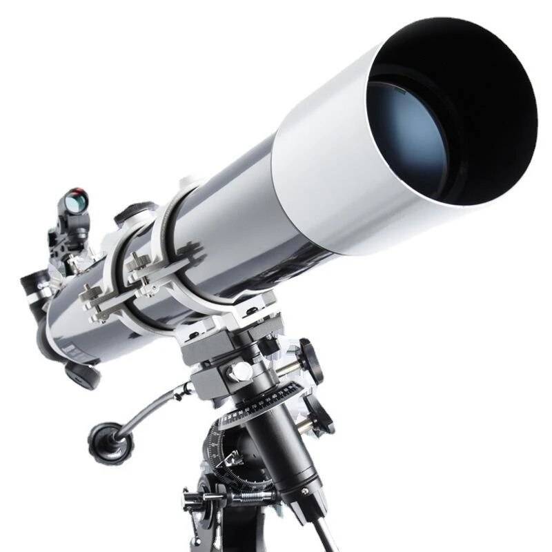 Deluxe 80DX Astronomical Telescope with EQ2 Mount & Steel Tripod – High Power Stargazing Scope STEM & Learning Deluxe 80DX Astronomical Telescope with EQ2 Mount & Steel Tripod - High Power Stargazing Scope STEM & Learning