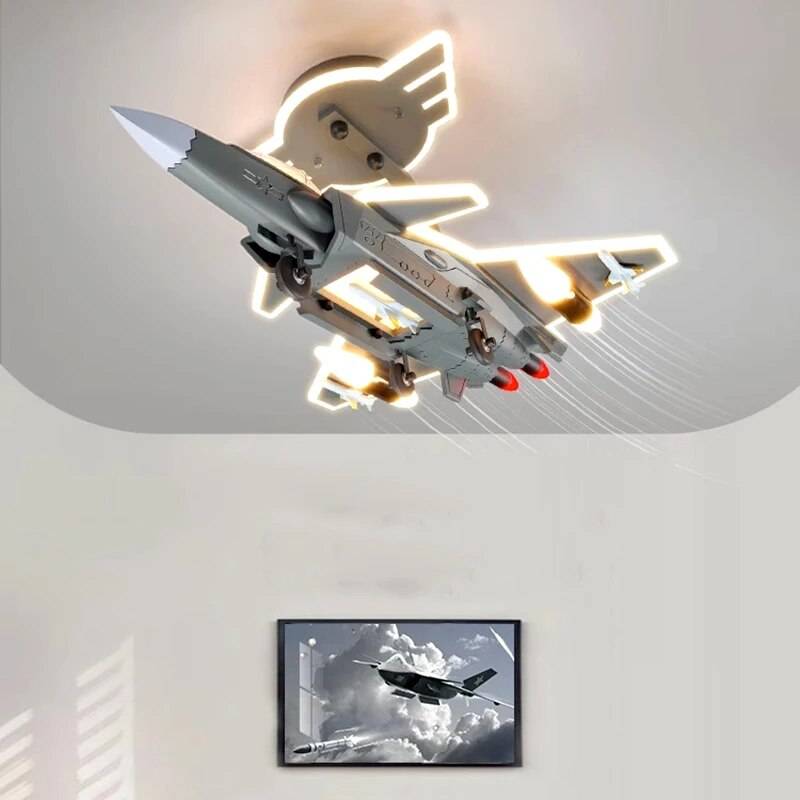 Dimmable Smart LED Ceiling Light - Nordic Home & Bedroom Decor Lighting Kids' Room 