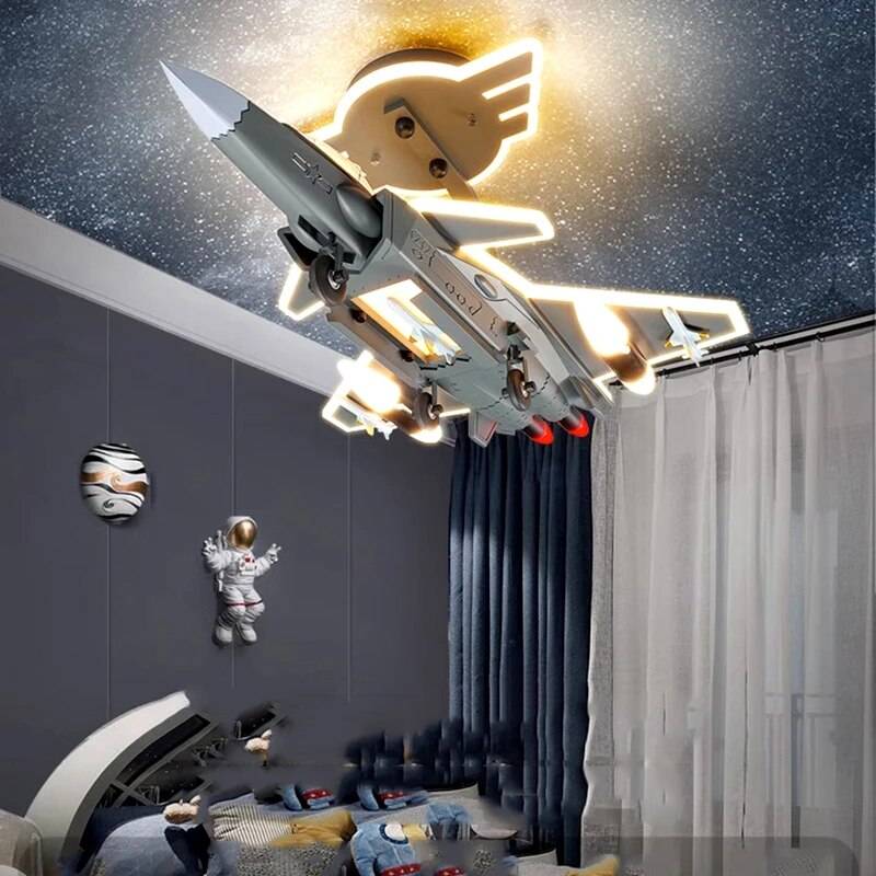 Dimmable Smart LED Ceiling Light - Nordic Home & Bedroom Decor Lighting Kids' Room 