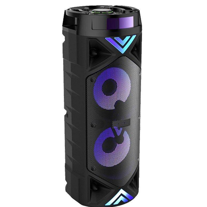 Dual 6.5″ Wireless Bluetooth Speakers – 80W Peak High-Power Teens’ Must-Haves Color : Purple Dual 6.5