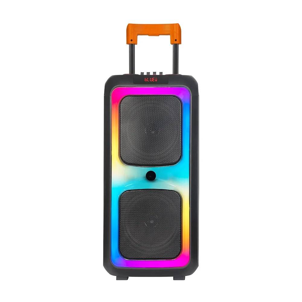 Dual 8-Inch Bluetooth Karaoke Speaker System Teens’ Must-Haves Color : Black Dual 8-Inch Bluetooth Karaoke Speaker System Teens' Must-Haves