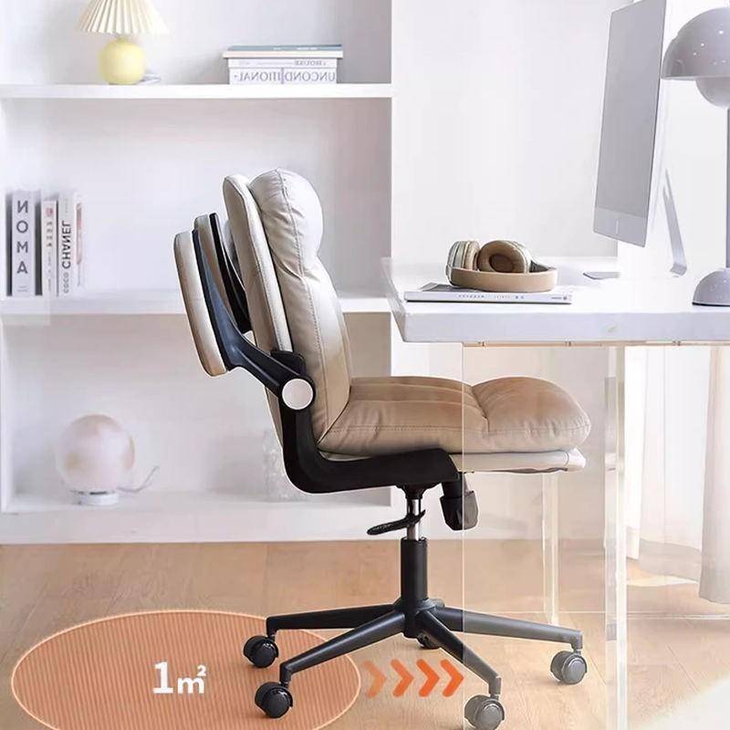 Ergonomic White Gaming & Office Chair – Comfy Swivel Recliner with Rollers Kids’ Room Style : Plush|Leather Ergonomic White Gaming & Office Chair - Comfy Swivel Recliner with Rollers Kids' Room