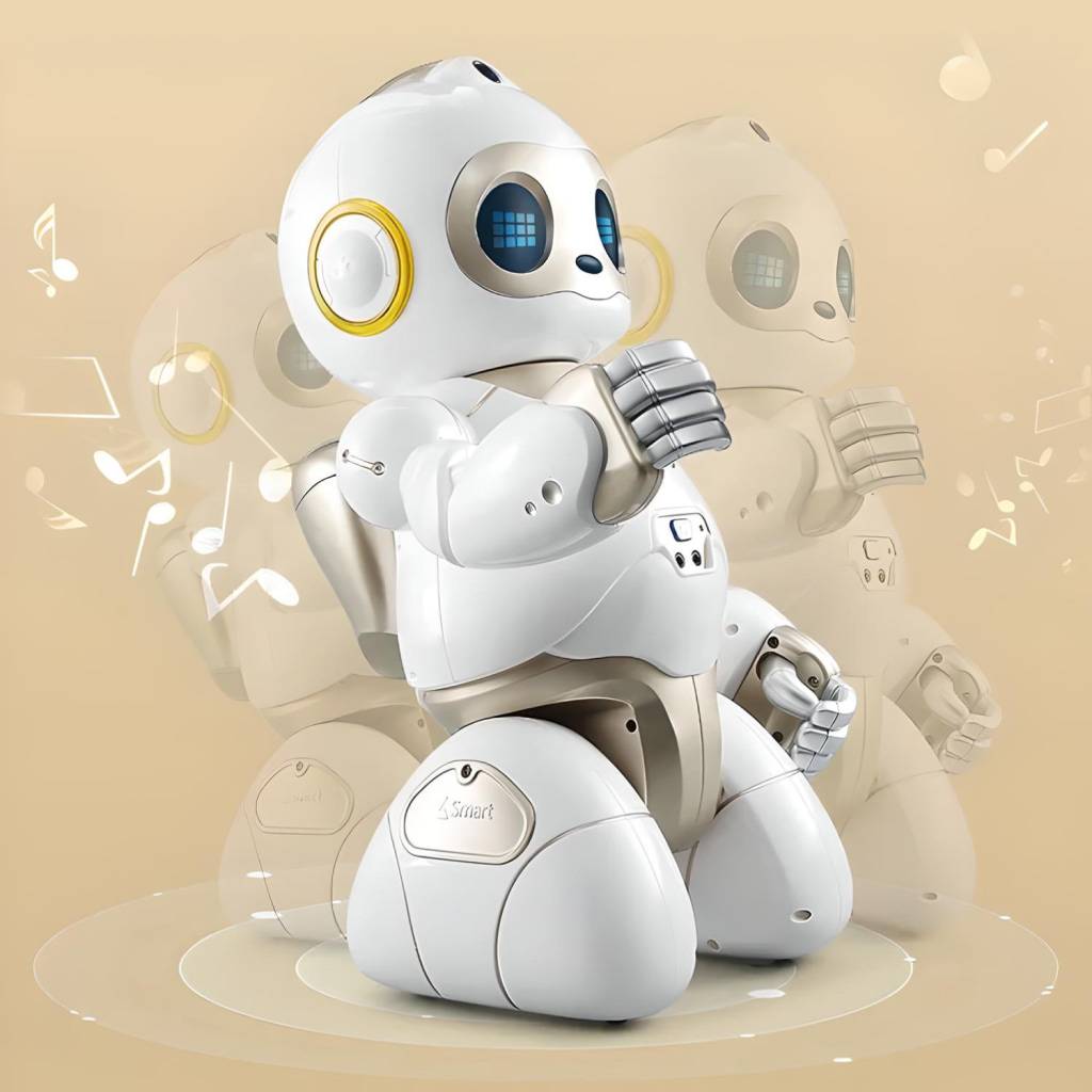 Interactive Smart Sweeping Robot with Singing, Dancing, and Storytelling Features Activity & Entertainment Color : White Interactive Smart Sweeping Robot with Singing, Dancing, and Storytelling Features Activity & Entertainment