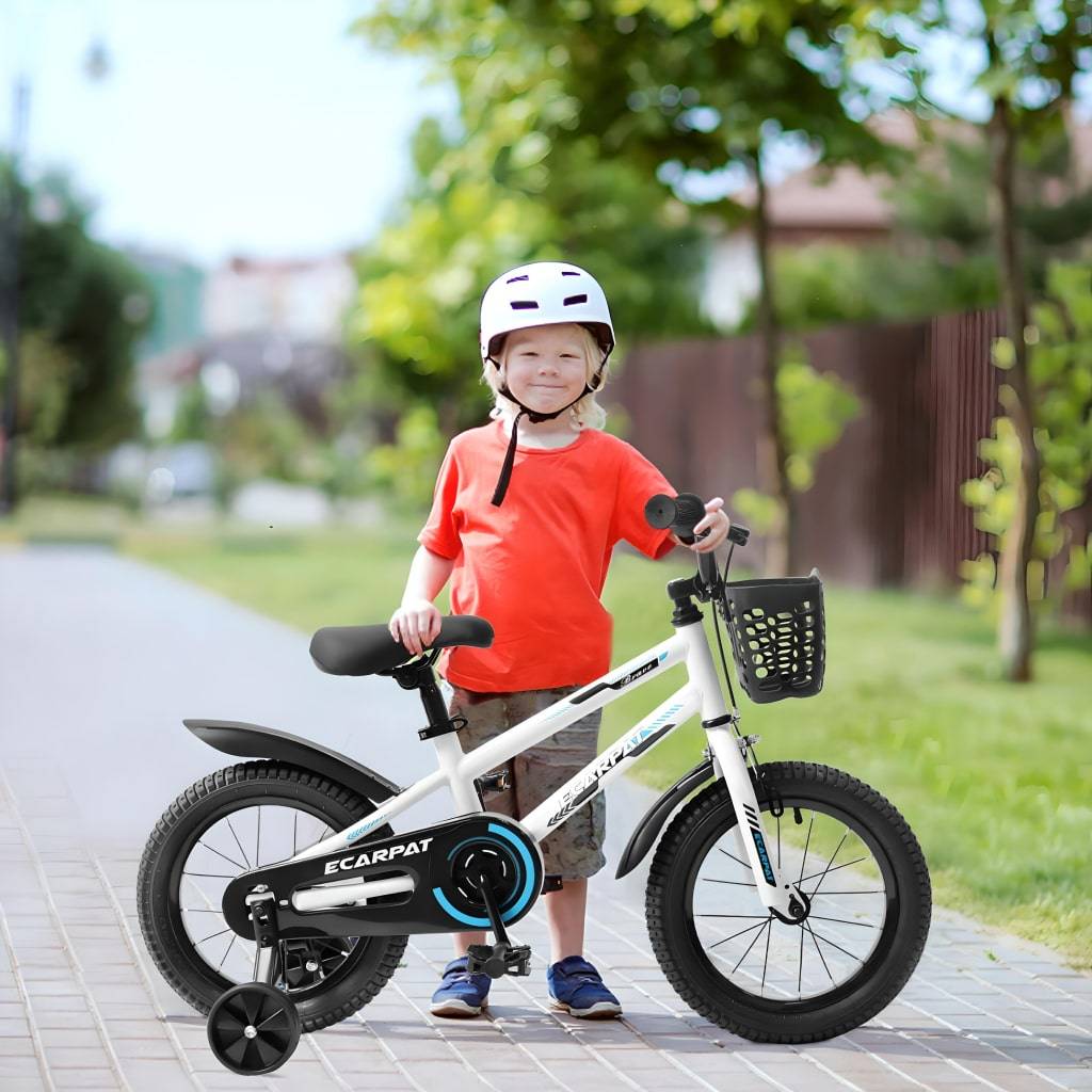 Kids Freestyle Bicycle 14″/16″ with Training Wheels, Bell, Basket, and Fender – Safe and Fun Cycling for 3-12 Years Old Activity & Entertainment Kids Freestyle Bicycle 14