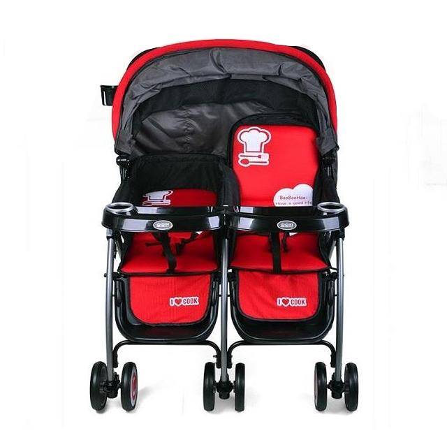Lightweight Twin Stroller with Can Sit & Lie Flat Function Baby Travel Gear Lightweight Twin Stroller with Can Sit & Lie Flat Function Baby Travel Gear