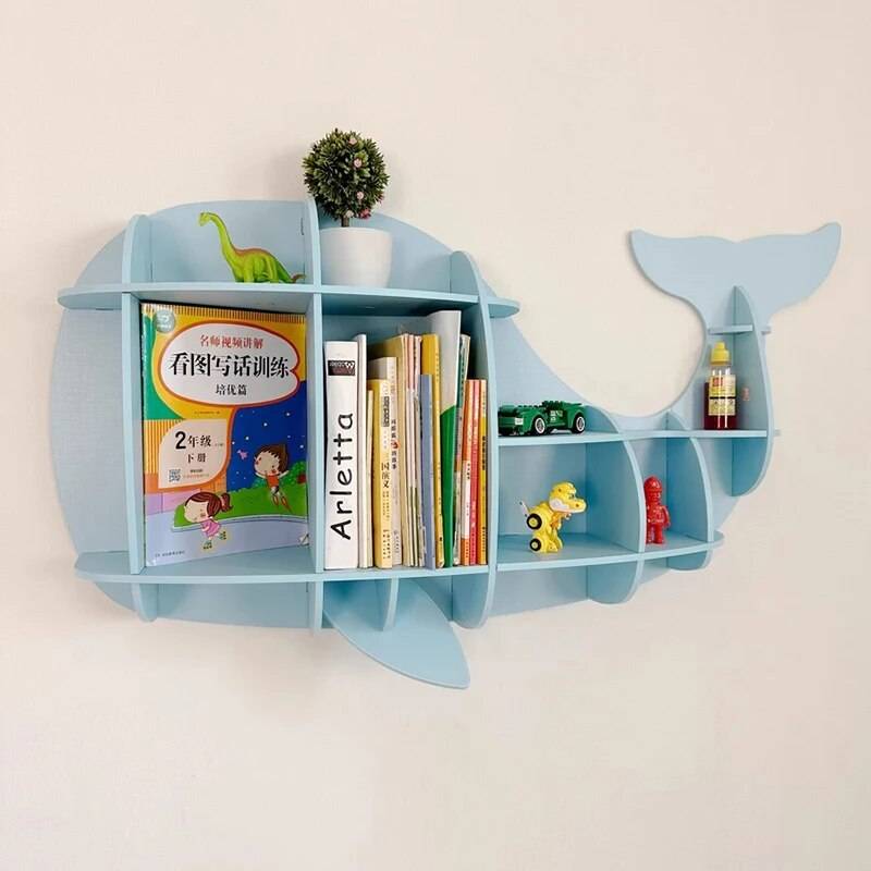 Minimalist Nordic Cute Whale Wall-Mounted Bookshelf for Kids Room & Living Room Kids’ Room Color : Yellow 108×56 cm|Pink 108×56 cm|Blue 108×56 cm|Green 108×56 cm|Beige 108×56 cm|Brown 108×56 cm|Yellow 160×83 cm|Yellow 76×39 cm|Brown 160×83 cm|Pink 160×83 cm|Green 160×83 cm|Green 76×39 cm|Beige 160×83 cm|Blue 160×83 cm|Blue 76×39 cm|Pink 76×39 cm|Brown 76×39 cm|Beige 76×39 cm Minimalist Nordic Cute Whale Wall-Mounted Bookshelf for Kids Room & Living Room Kids' Room