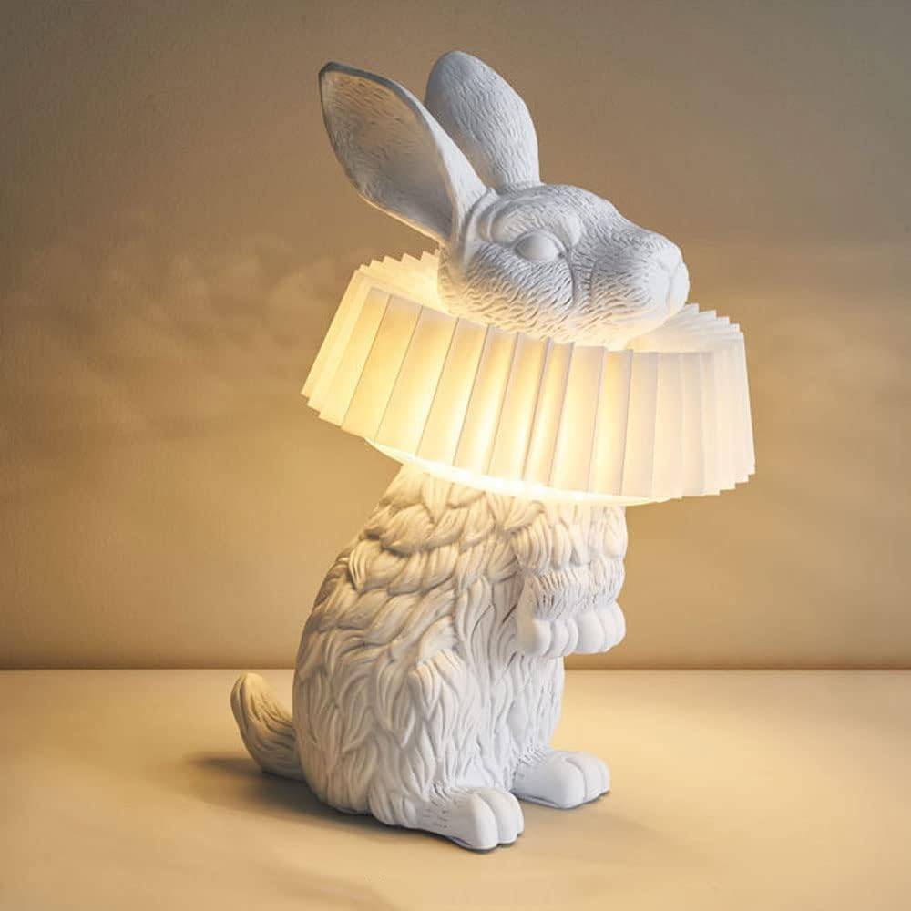 Modern Cartoon Rabbit LED Table Lamp for Kids Bedroom & Study Room Kids’ Room Style : Sitting|Standing|Lying Modern Cartoon Rabbit LED Table Lamp for Kids Bedroom & Study Room Kids' Room