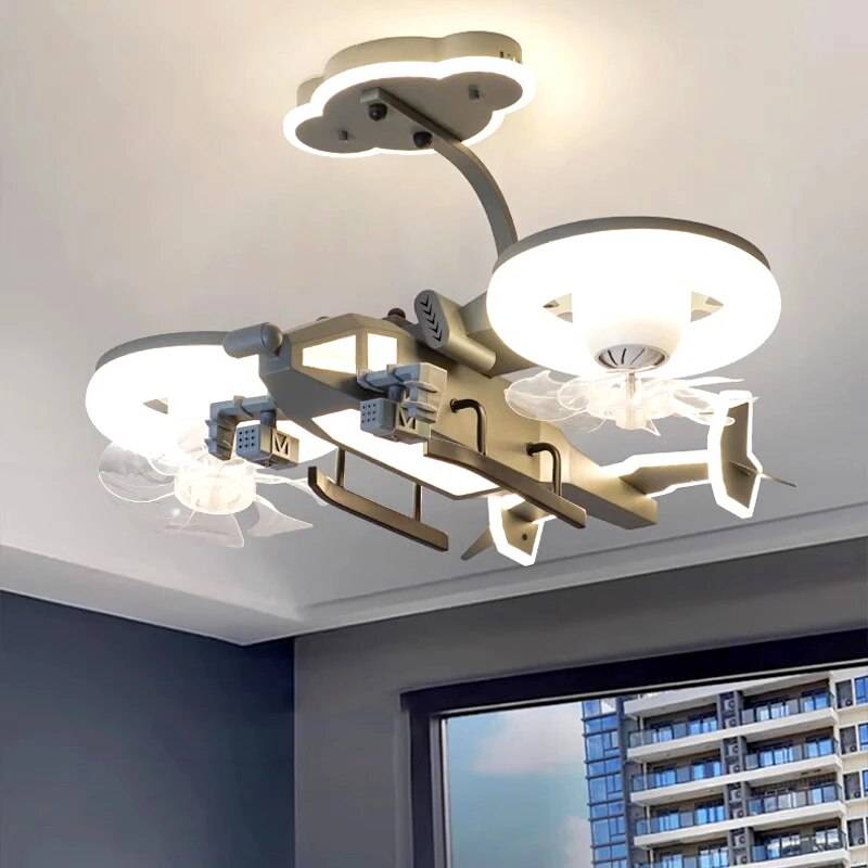 Modern LED Ceiling Fan with Remote Control – Bladeless Design for Kids’ Bedrooms Kids’ Room Wattage : 61-70W Modern LED Ceiling Fan with Remote Control - Bladeless Design for Kids' Bedrooms Kids' Room