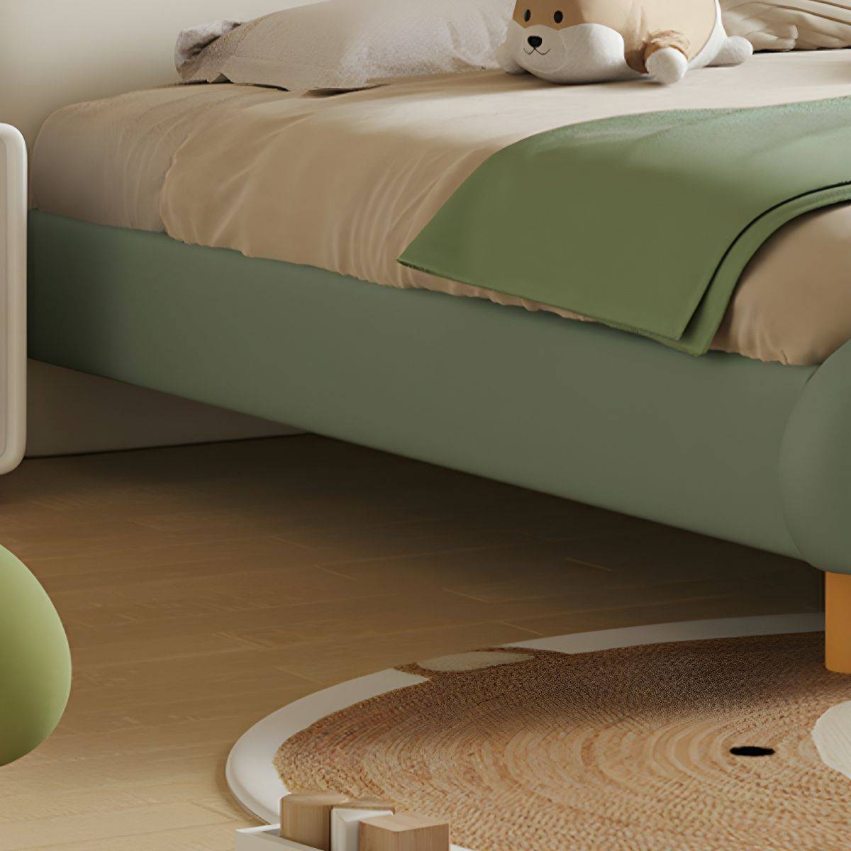 Modern Princess Tatami Double Bed – Elegant & Multifunctional Home Furniture for Children Kids’ Room Size : 150x200cm|180x200cm|135x200cm Modern Princess Tatami Double Bed - Elegant & Multifunctional Home Furniture for Children Kids' Room