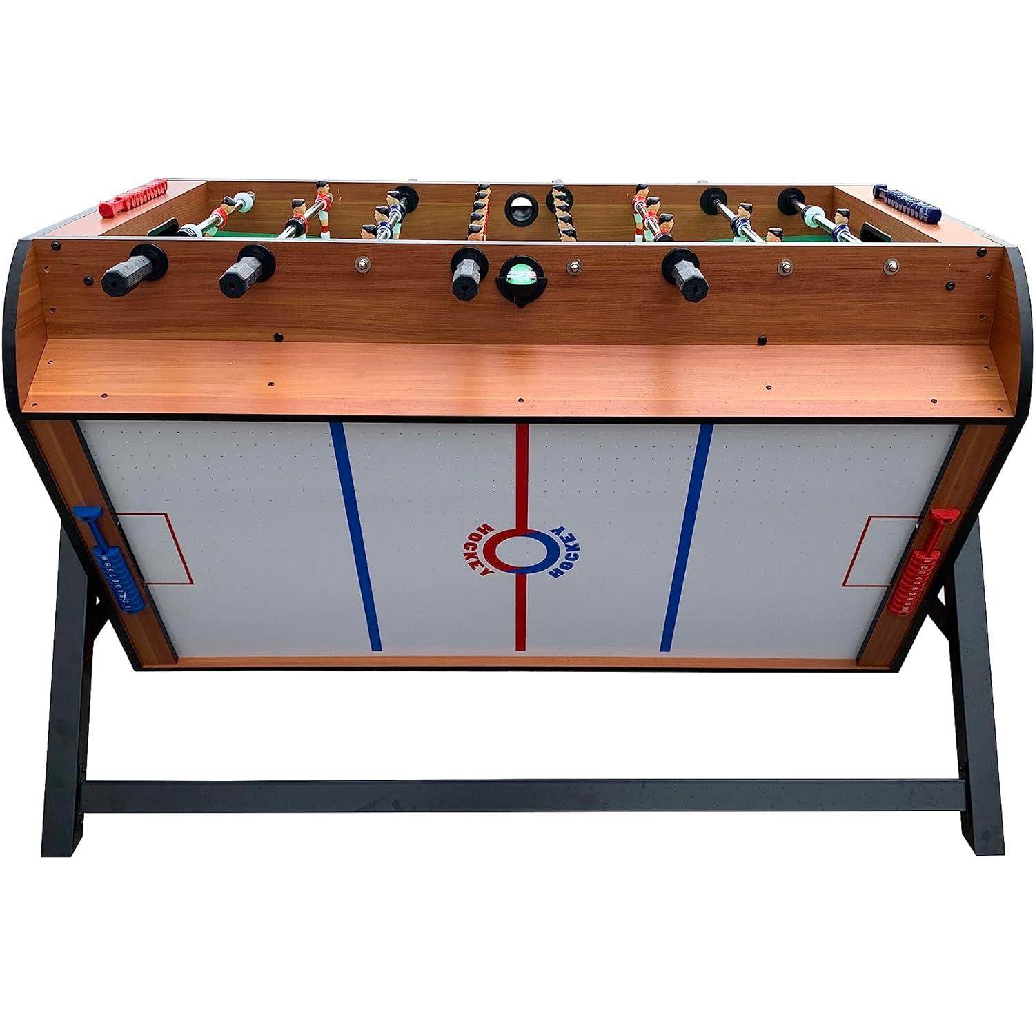 Multi-Game Table: Pool, Air Hockey & Foosball Activity & Entertainment Multi-Game Table: Pool, Air Hockey & Foosball Activity & Entertainment