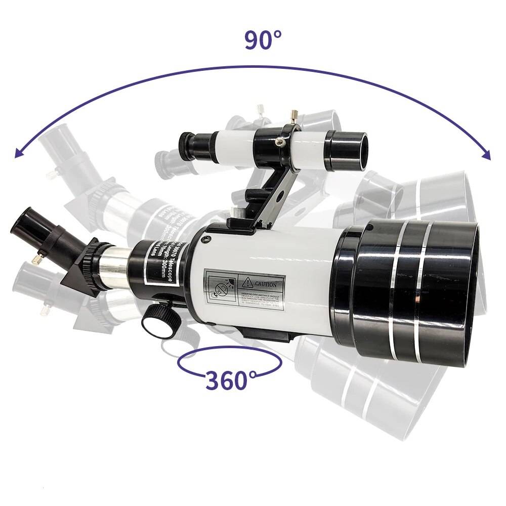 Portable 70mm Astronomical Telescope with Tripod – Explore the Cosmos! STEM & Learning Model : White|Yellow|Light Cyan|Cyan With Clip Bluetooth|White With Clip Bluetooth|Yellow With Clip Bluetooth Portable 70mm Astronomical Telescope with Tripod - Explore the Cosmos! STEM & Learning