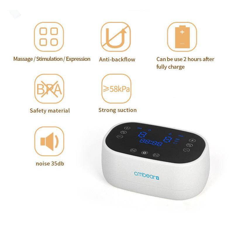 Portable Double Motor Breast Pump Baby Care Portable Double Motor Breast Pump Baby Care