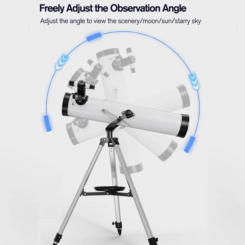 Professional Astronomical Telescope 875X HD Monocular with Moon & Sun Filter for Stargazing and Bird Watching STEM & Learning Professional Astronomical Telescope 875X HD Monocular with Moon & Sun Filter for Stargazing and Bird Watching STEM & Learning