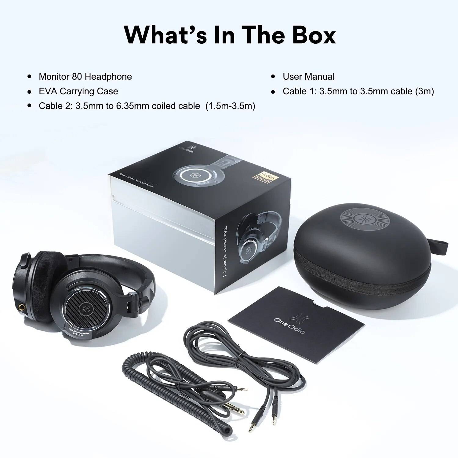 Professional Studio Open-Back Headphones – Hi-Res Audio, 250Ω Over Ear Audiophile Wired Headset Teens’ Must-Haves Color : Black Professional Studio Open-Back Headphones - Hi-Res Audio, 250Ω Over Ear Audiophile Wired Headset Teens' Must-Haves