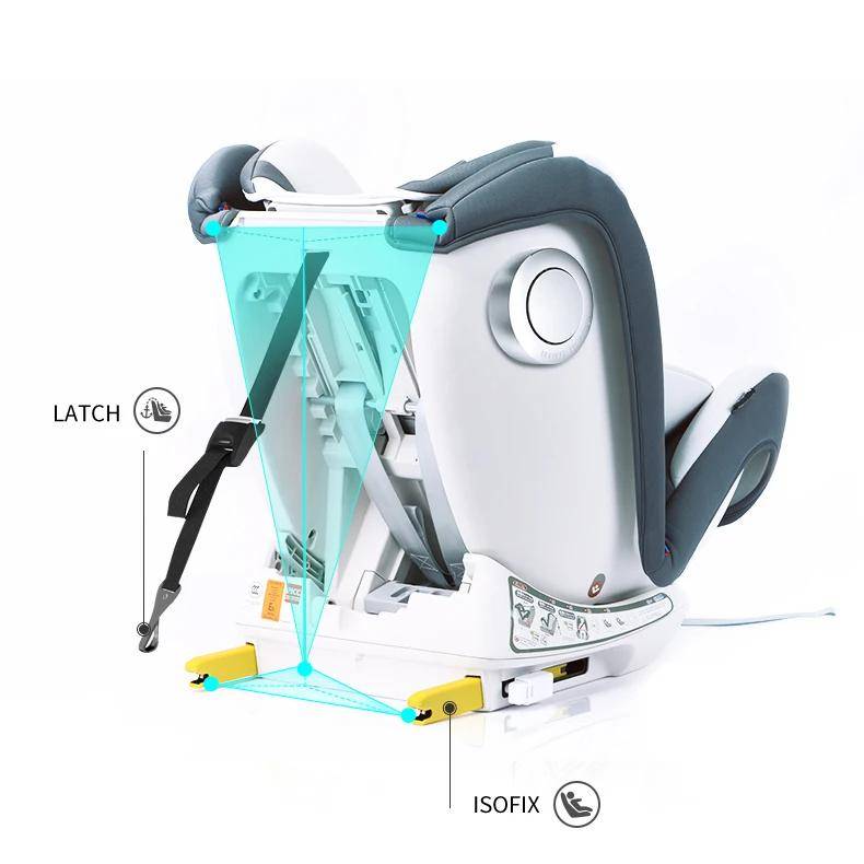 Universal Blow Molding Baby Car Seat Baby Travel Gear Color : Red|Blue|Gray Universal Blow Molding Baby Car Seat Baby Travel Gear